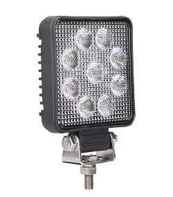 Offroad чистые света потока 12V работы СИД белого квадрата 9W водоустойчивые