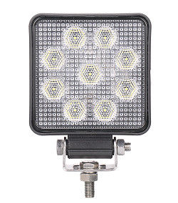 Offroad чистые света потока 12V работы СИД белого квадрата 9W водоустойчивые