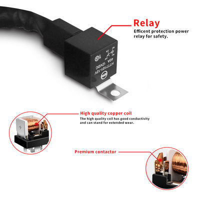 12V 30A 150w привело соединители проводки OEM набора монтажной схемы светлой Адвокатуры автомобильные