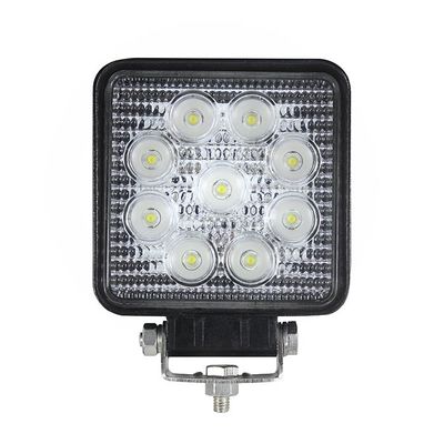 Снабжение жилищем черноты светов IP67 2160lm работы потока СИД квадрата 4PCS